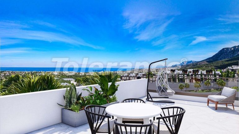 Квартира от застройщика в Кирения, Северный Кипр вид на море с бассейном в рассрочку: купить недвижимость в Турции - 82678