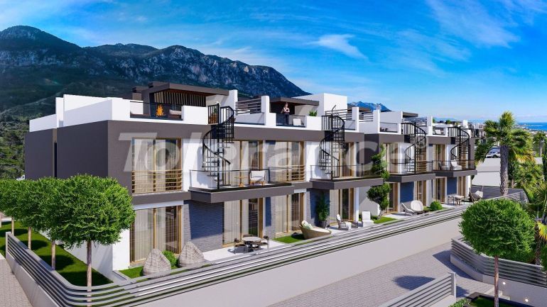 Квартира от застройщика в Кирения, Северный Кипр вид на море с бассейном в рассрочку: купить недвижимость в Турции - 82692