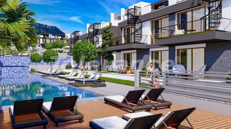 Квартира от застройщика в Кирения, Северный Кипр вид на море с бассейном в рассрочку: купить недвижимость в Турции - 82813