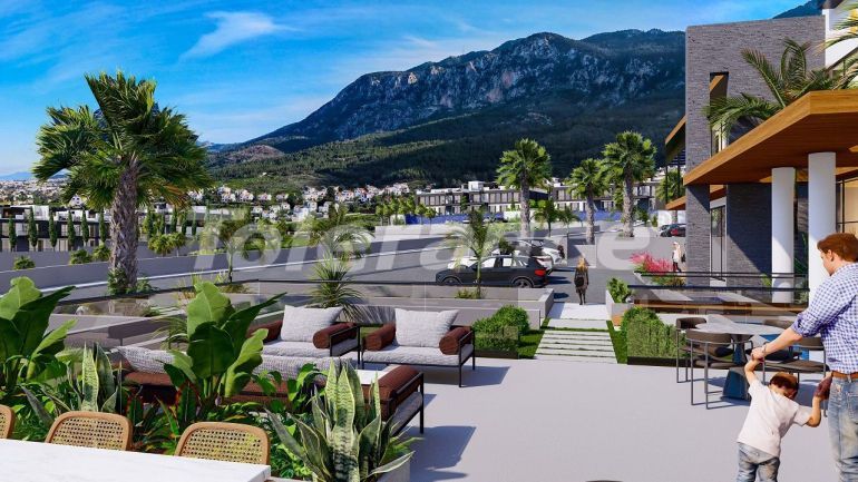 Квартира от застройщика в Кирения, Северный Кипр вид на море с бассейном в рассрочку: купить недвижимость в Турции - 82824