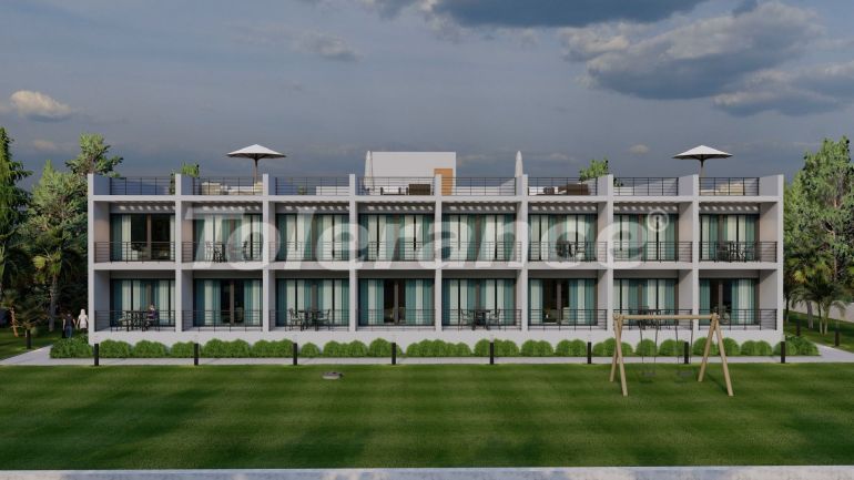 Квартира от застройщика в Кирения, Северный Кипр вид на море с бассейном в рассрочку: купить недвижимость в Турции - 82968