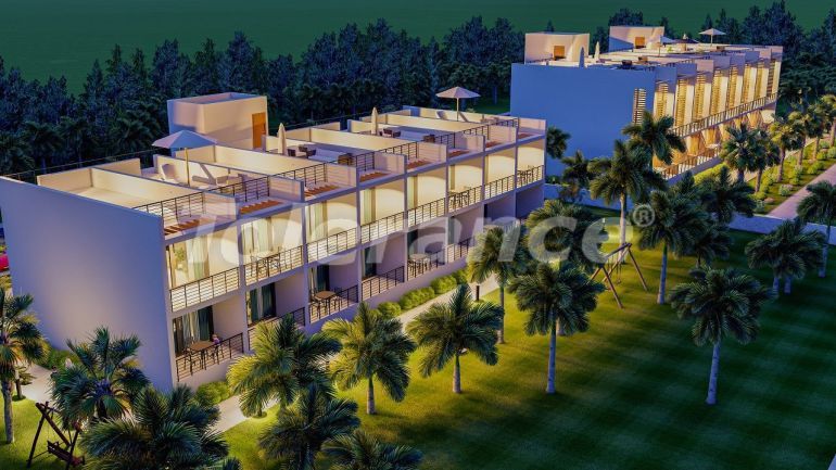 Квартира от застройщика в Кирения, Северный Кипр вид на море с бассейном в рассрочку: купить недвижимость в Турции - 82991