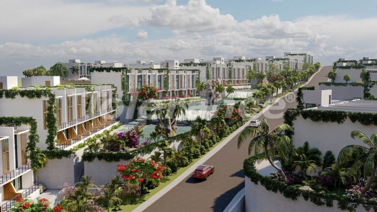 Квартира от застройщика в Кирения, Северный Кипр вид на море с бассейном в рассрочку: купить недвижимость в Турции - 83007