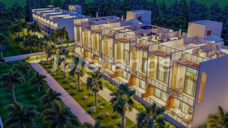 Квартира от застройщика в Кирения, Северный Кипр вид на море с бассейном в рассрочку: купить недвижимость в Турции - 83024