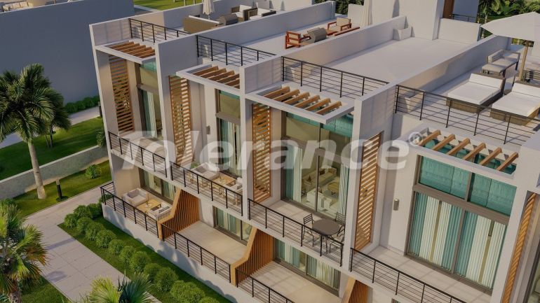 Квартира от застройщика в Кирения, Северный Кипр вид на море с бассейном в рассрочку: купить недвижимость в Турции - 83138