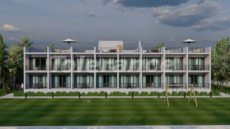 Квартира от застройщика в Кирения, Северный Кипр вид на море с бассейном в рассрочку: купить недвижимость в Турции - 83145