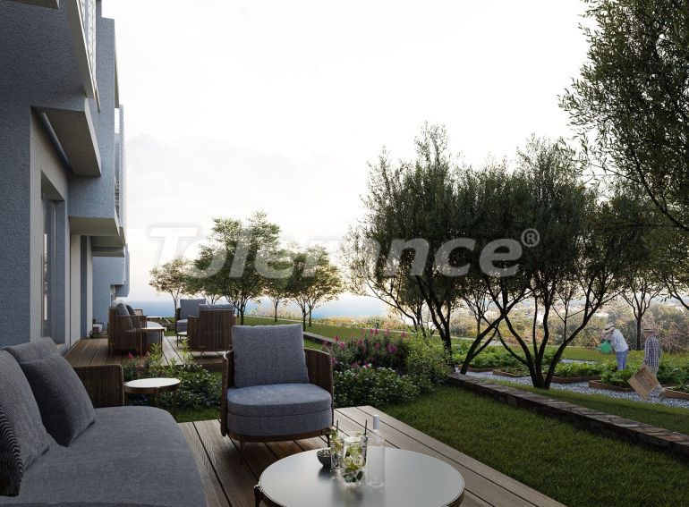 Квартира от застройщика в Кирения, Северный Кипр вид на море с бассейном в рассрочку: купить недвижимость в Турции - 83287