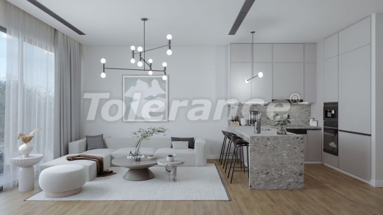 Квартира от застройщика в Кирения, Северный Кипр вид на море с бассейном в рассрочку: купить недвижимость в Турции - 83310