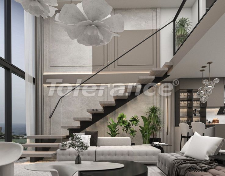 Квартира от застройщика в Кирения, Северный Кипр вид на море с бассейном в рассрочку: купить недвижимость в Турции - 83549