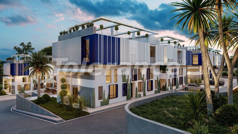 Квартира от застройщика в Кирения, Северный Кипр вид на море с бассейном в рассрочку: купить недвижимость в Турции - 83564