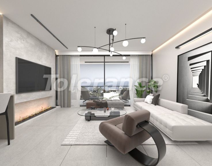 Квартира от застройщика в Кирения, Северный Кипр вид на море с бассейном в рассрочку: купить недвижимость в Турции - 83587