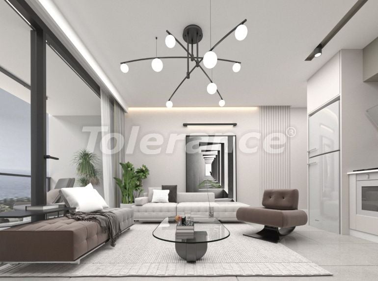 Квартира от застройщика в Кирения, Северный Кипр вид на море с бассейном в рассрочку: купить недвижимость в Турции - 83590