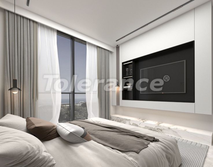 Квартира от застройщика в Кирения, Северный Кипр вид на море с бассейном в рассрочку: купить недвижимость в Турции - 83594