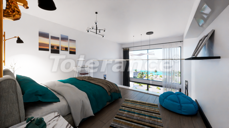 Квартира от застройщика в Кирения, Северный Кипр вид на море с бассейном в рассрочку: купить недвижимость в Турции - 83812