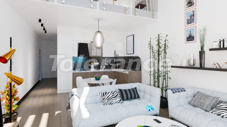 Квартира от застройщика в Кирения, Северный Кипр вид на море с бассейном в рассрочку: купить недвижимость в Турции - 83813