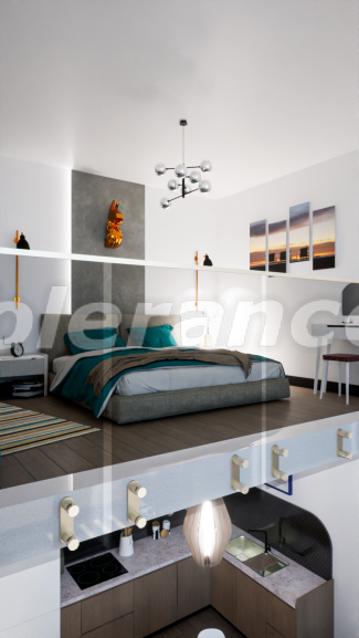 Квартира от застройщика в Кирения, Северный Кипр вид на море с бассейном в рассрочку: купить недвижимость в Турции - 83821