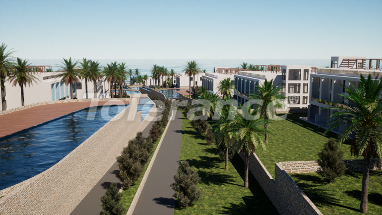 Квартира от застройщика в Кирения, Северный Кипр вид на море с бассейном в рассрочку: купить недвижимость в Турции - 84112