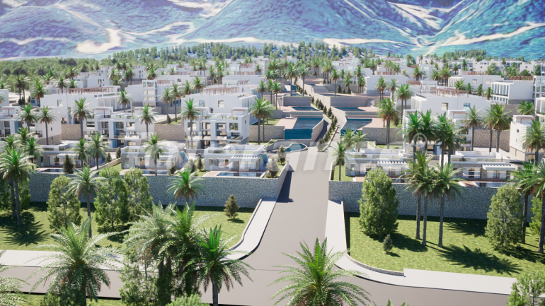 Квартира от застройщика в Кирения, Северный Кипр вид на море с бассейном в рассрочку: купить недвижимость в Турции - 84156