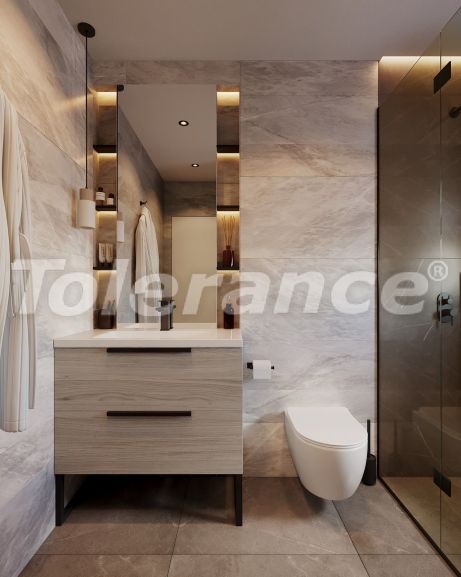 Квартира от застройщика в Кирения, Северный Кипр вид на море с бассейном в рассрочку: купить недвижимость в Турции - 84244