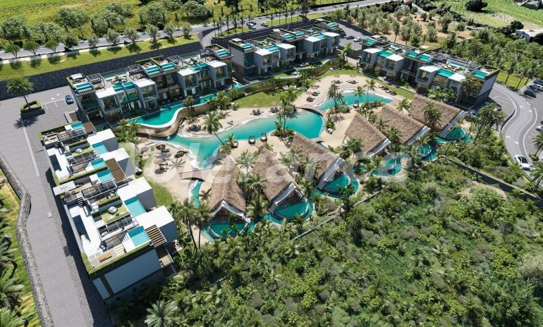 Квартира от застройщика в Кирения, Северный Кипр вид на море с бассейном в рассрочку: купить недвижимость в Турции - 84272