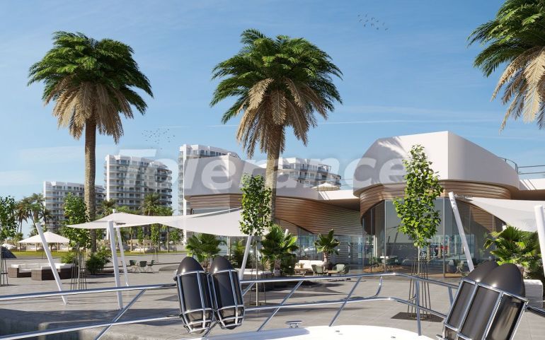 Квартира от застройщика в Кирения, Северный Кипр вид на море с бассейном в рассрочку: купить недвижимость в Турции - 84508