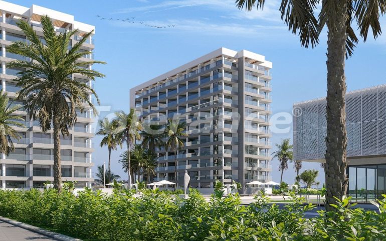 Квартира от застройщика в Кирения, Северный Кипр вид на море с бассейном в рассрочку: купить недвижимость в Турции - 84537