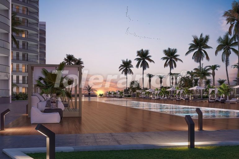 Квартира от застройщика в Кирения, Северный Кипр вид на море с бассейном в рассрочку: купить недвижимость в Турции - 84540