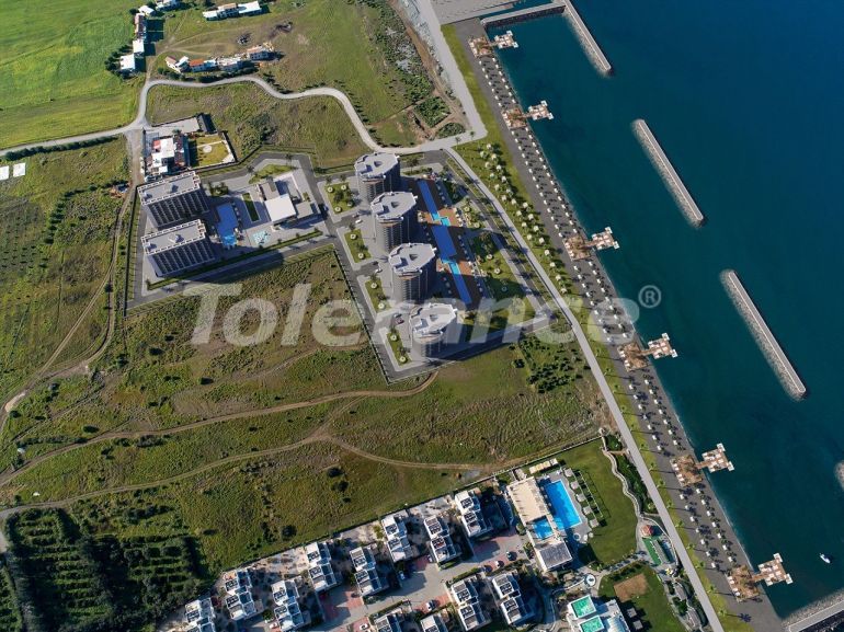 Квартира от застройщика в Кирения, Северный Кипр вид на море с бассейном в рассрочку: купить недвижимость в Турции - 84548