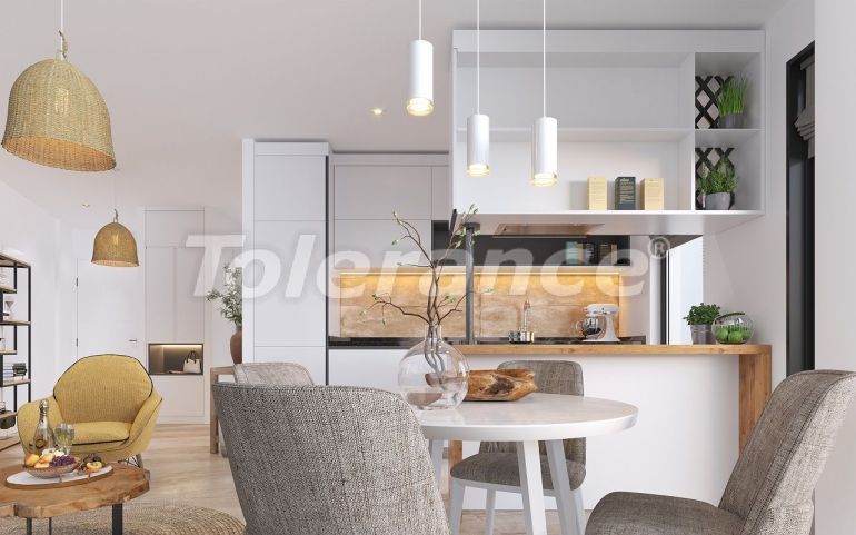 Квартира от застройщика в Кирения, Северный Кипр вид на море с бассейном в рассрочку: купить недвижимость в Турции - 84557