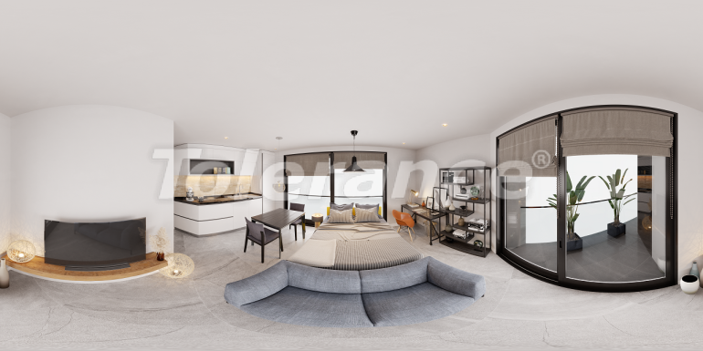 Квартира от застройщика в Кирения, Северный Кипр вид на море с бассейном в рассрочку: купить недвижимость в Турции - 84560