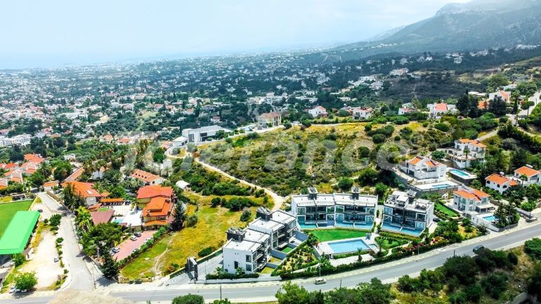 Квартира в Кирения, Северный Кипр вид на море с бассейном: купить недвижимость в Турции - 85047