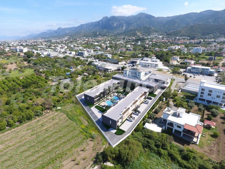 Квартира от застройщика в Кирения, Северный Кипр с бассейном в рассрочку: купить недвижимость в Турции - 85241