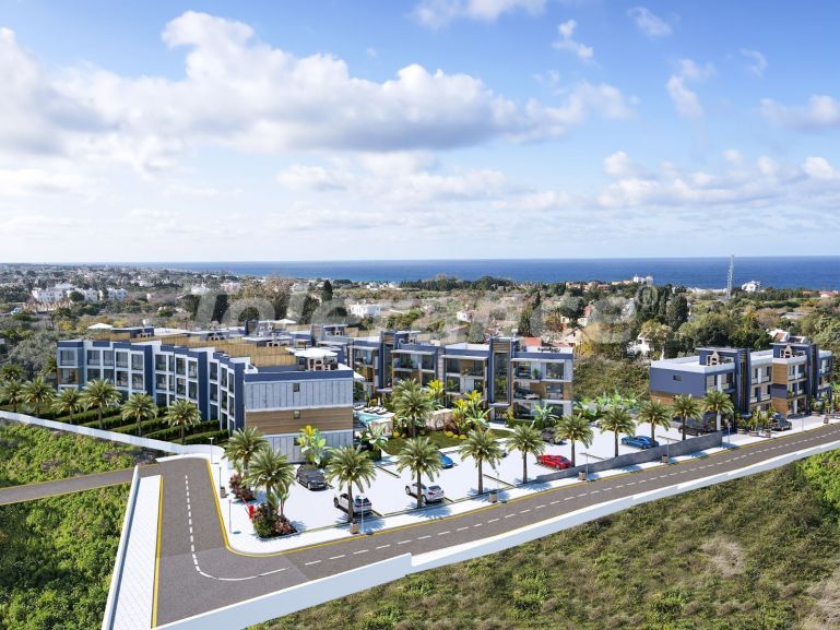 Квартира от застройщика в Кирения, Северный Кипр с бассейном в рассрочку: купить недвижимость в Турции - 85634