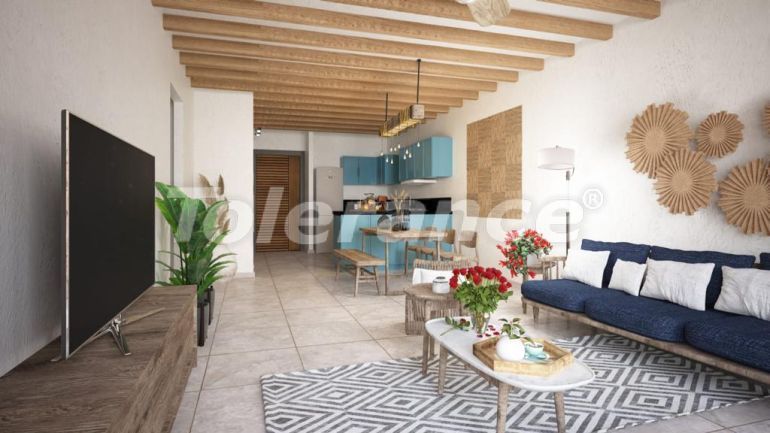 Квартира от застройщика в Кирения, Северный Кипр вид на море с бассейном в рассрочку: купить недвижимость в Турции - 85731