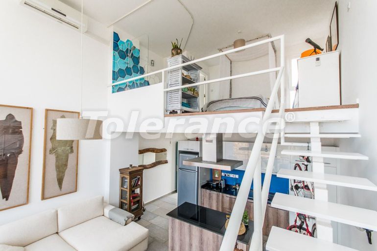 Квартира в Кирения, Северный Кипр вид на море с бассейном: купить недвижимость в Турции - 86097