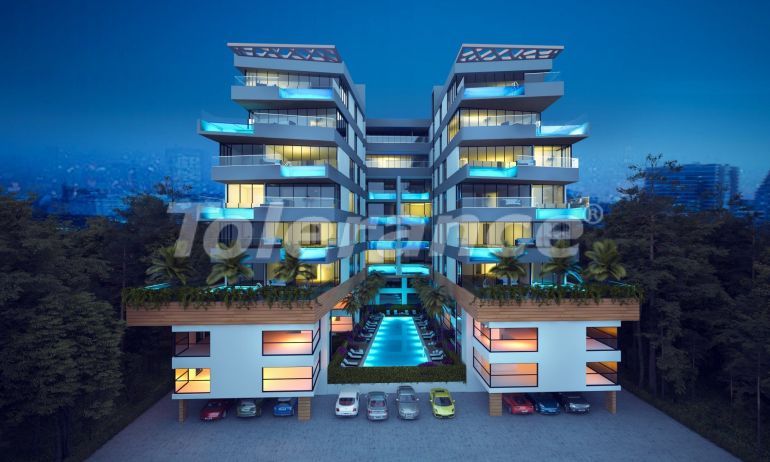 Квартира от застройщика в Кирения, Северный Кипр вид на море с бассейном в рассрочку: купить недвижимость в Турции - 86252