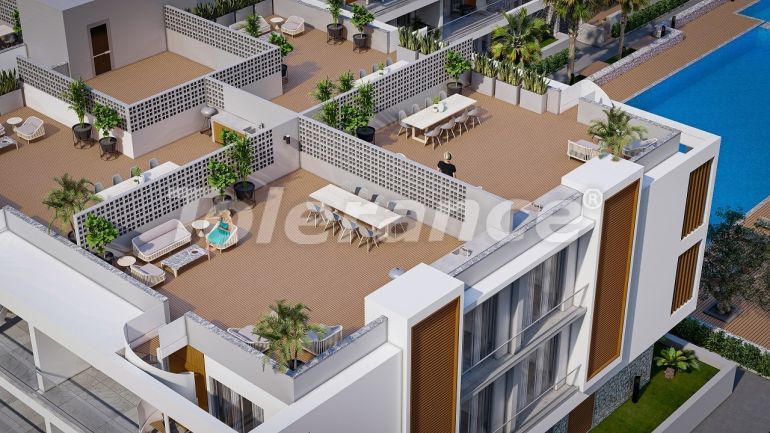 Квартира от застройщика в Кирения, Северный Кипр с бассейном в рассрочку: купить недвижимость в Турции - 87200