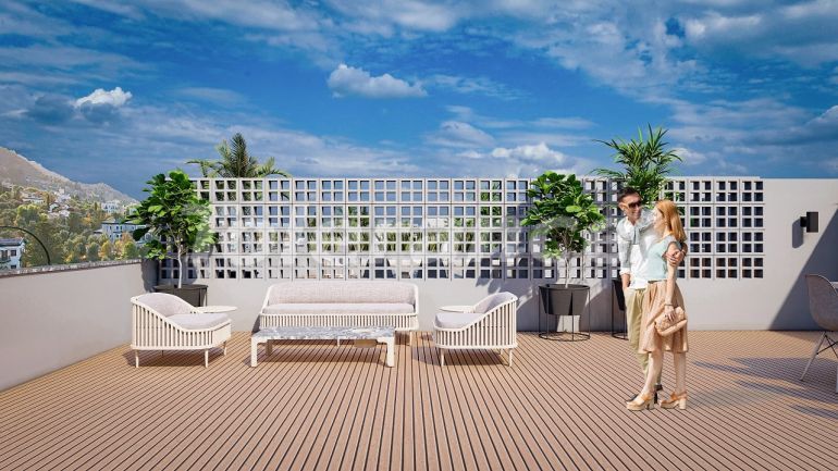 Квартира от застройщика в Кирения, Северный Кипр с бассейном в рассрочку: купить недвижимость в Турции - 87204