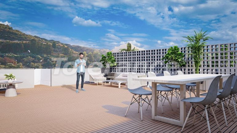 Квартира от застройщика в Кирения, Северный Кипр с бассейном в рассрочку: купить недвижимость в Турции - 87205