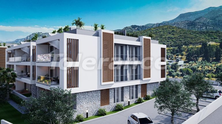 Квартира от застройщика в Кирения, Северный Кипр с бассейном в рассрочку: купить недвижимость в Турции - 87210