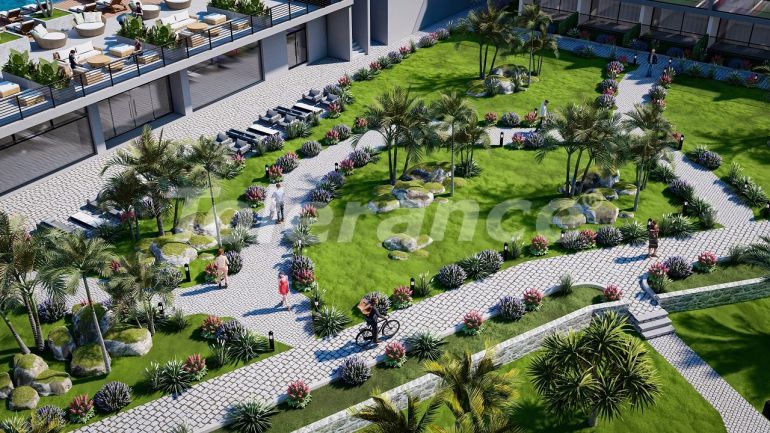 Квартира от застройщика в Кирения, Северный Кипр вид на море с бассейном в рассрочку: купить недвижимость в Турции - 87423