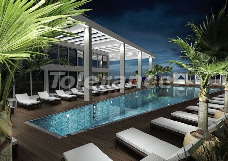 Квартира от застройщика в Кирения, Северный Кипр вид на море с бассейном в рассрочку: купить недвижимость в Турции - 88698