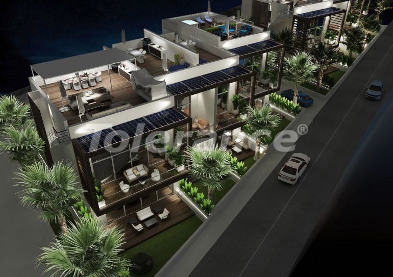 Квартира от застройщика в Кирения, Северный Кипр вид на море с бассейном в рассрочку: купить недвижимость в Турции - 88701