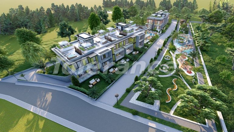 Квартира в Кирения, Северный Кипр с бассейном в рассрочку: купить недвижимость в Турции - 89028