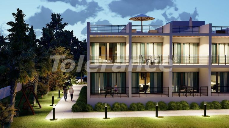 Квартира от застройщика в Кирения, Северный Кипр вид на море с бассейном в рассрочку: купить недвижимость в Турции - 89743