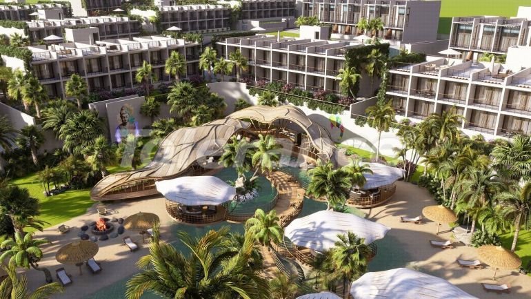 Квартира от застройщика в Кирения, Северный Кипр вид на море с бассейном в рассрочку: купить недвижимость в Турции - 89784