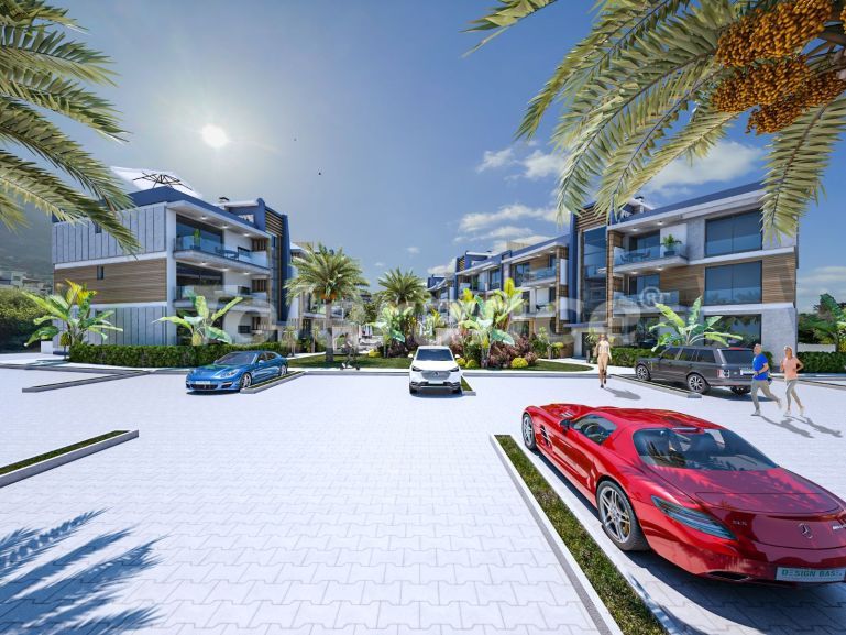 Квартира от застройщика в Кирения, Северный Кипр с бассейном в рассрочку: купить недвижимость в Турции - 90137