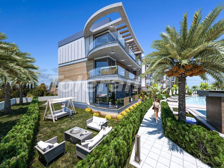 Квартира от застройщика в Кирения, Северный Кипр с бассейном в рассрочку: купить недвижимость в Турции - 90141