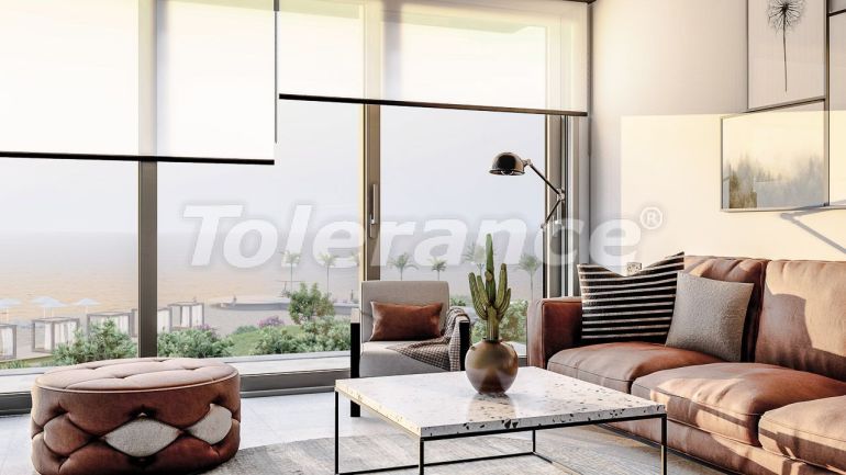 Квартира от застройщика в Кирения, Северный Кипр вид на море с бассейном в рассрочку: купить недвижимость в Турции - 90853