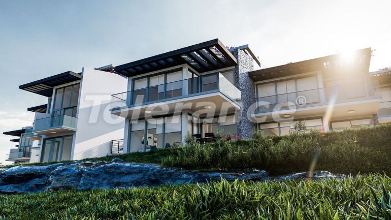 Квартира от застройщика в Кирения, Северный Кипр вид на море с бассейном в рассрочку: купить недвижимость в Турции - 90859